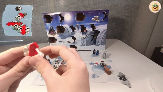 13 день. Starwars адвент календаря Lego 2024-2025