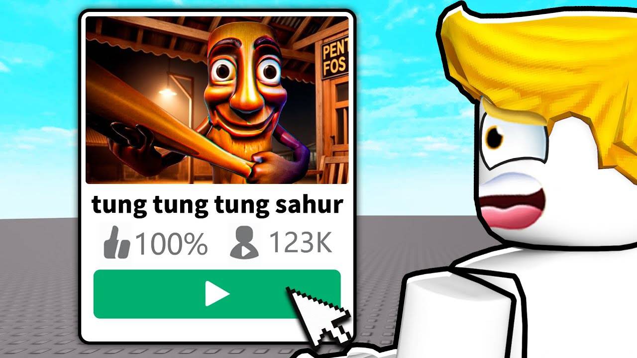 Я больше играл в разъедающие мозги игры ROBLOX...результат!？