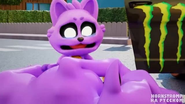 Hornstromp - КОТ ДРЕМОТ - ЧАДО ИЗ АДА!   Poppy Playtime 3 - Анимации на русском