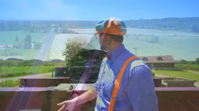 Блиппи (Blippi) - Блиппи изучает поезд   Блиппи на Русском   Изучай этот Мир вместе с Блиппи   Blipp