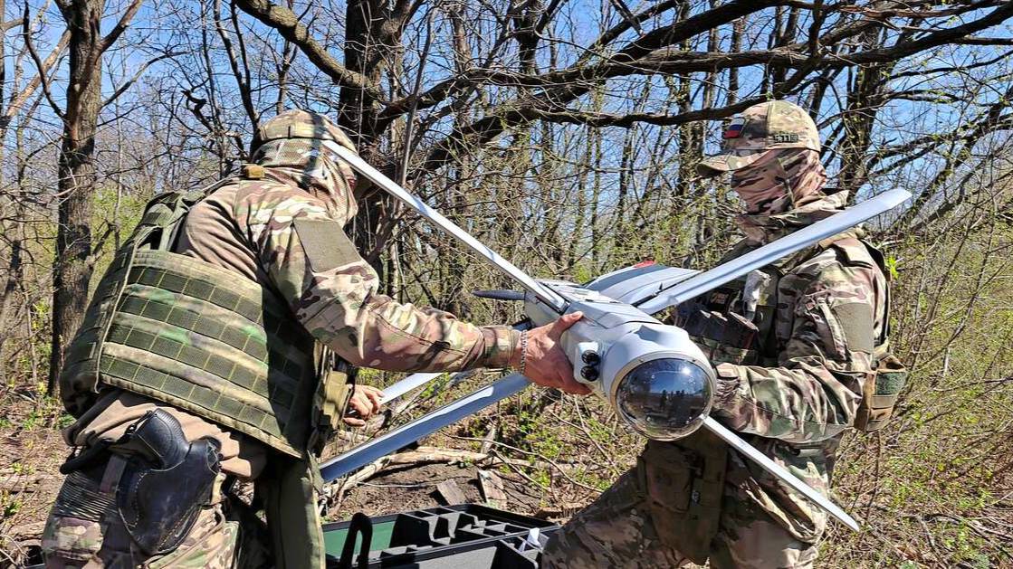 Бойцы "Востока" разнесли "Ланцетами" гаубицу "Акация" боевиков ВСУ