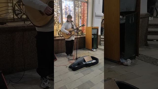 Музыкант в Уфе.