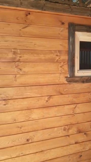 Баня каркасная 6х2.3м вид снаружи