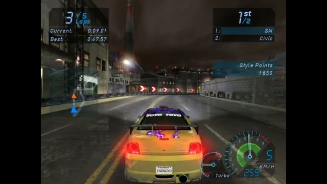 Need for Speed Underground Возвращаем Автомобиль Саманте