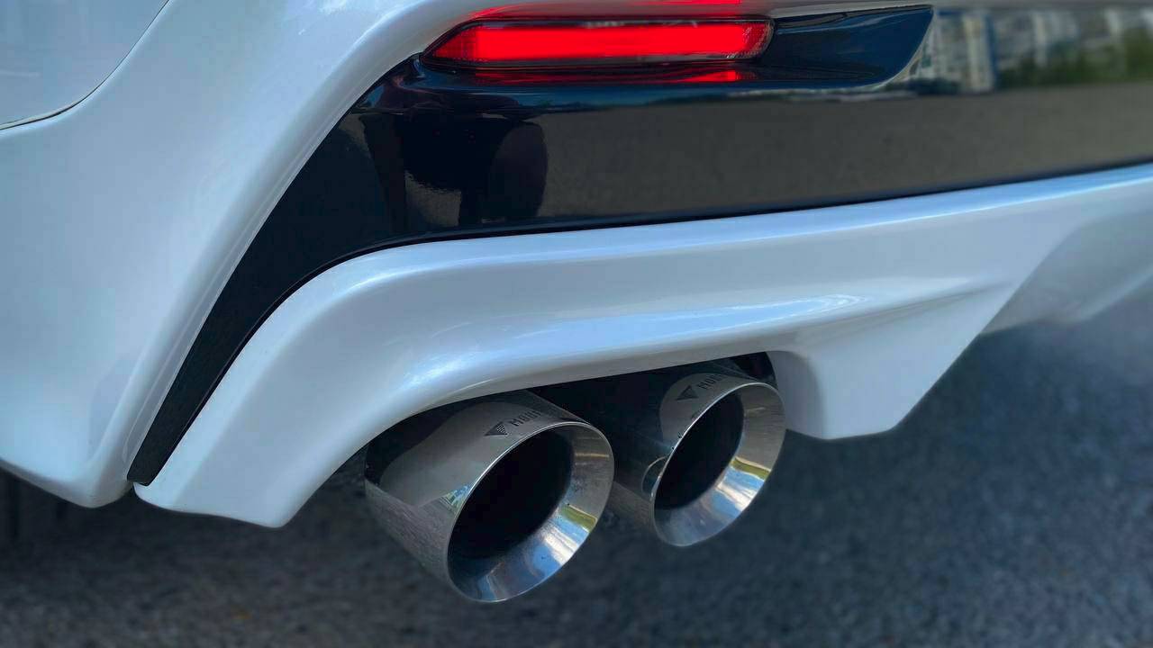 Работа выхлопа Lexus NX200t / Exhaust Lexus NX200t