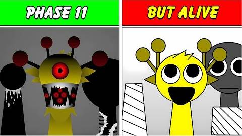 Incredibox Sprunki: Phase 11 But Alive Version (Новый мод)