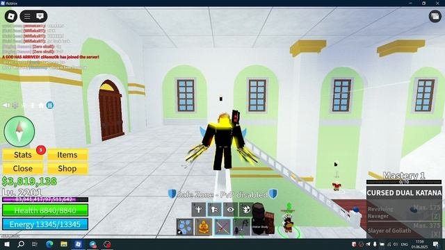 ПОЛУЧИЛ CURSED DUAL KATANA (CDK) НА 2201 УРОВНЕ (Я В ШОКЕ)