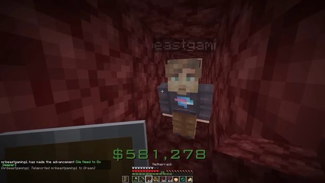 маинкрафт спидраннер против 1000000 долларов челлендж от Mrbeast дрим на русском