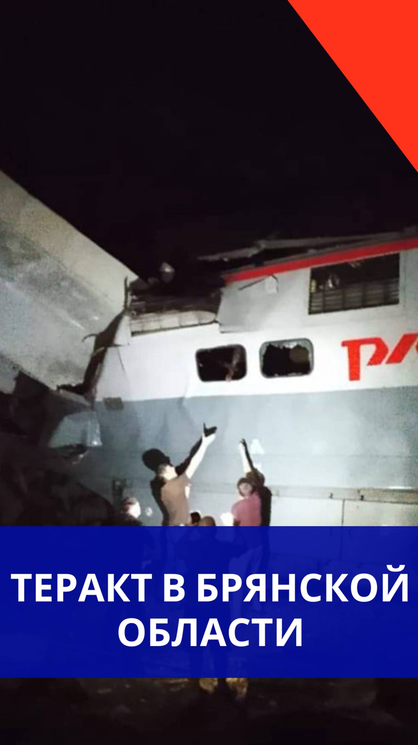 «Там дети кричат!»: первые минуты после обрушения моста в Брянской области. Жуткие кадры