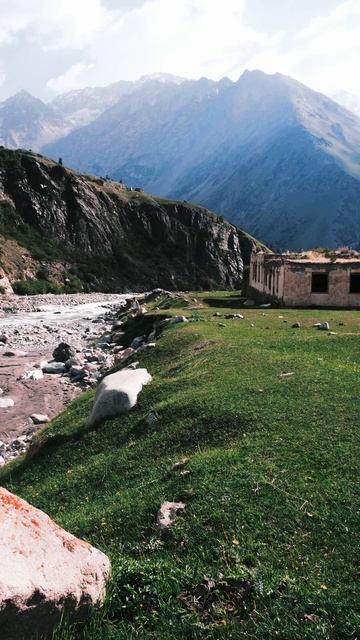 Barskoon river #nature #travel #mountains #summer #river #water