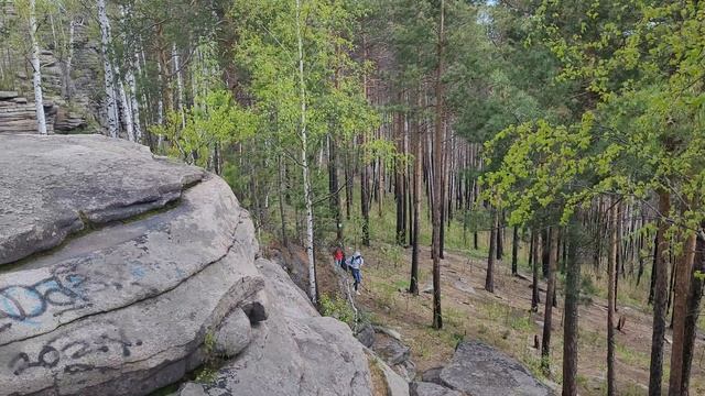 Поход выходного дня к скалам Петра Гронского