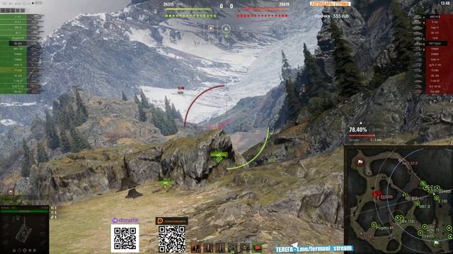 [Fermani wot] ** СЕРИЯ - ПЛАН ВЗЯТЬ 2 ОТМЕТКУ - 3 ОТМЕТКИ НА T110E4 СЕРИЯ #5
