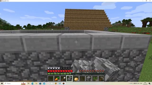 L.P Minecraft (часть2) Торговля с жителями
