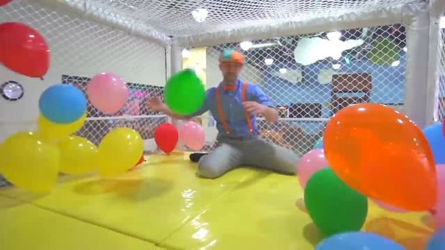 Блиппи (Blippi) - Воздушные Шары!   Блиппи на Русском   Изучай этот Мир вместе с Блиппи   Blippi