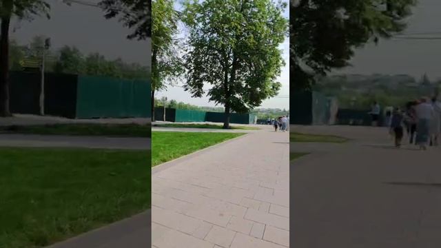 По дороге заехали к преподобному Сергию Радонежскому.