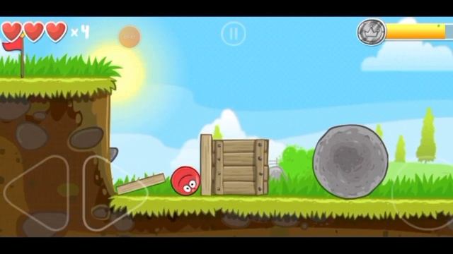 Прохождение RED BALL !