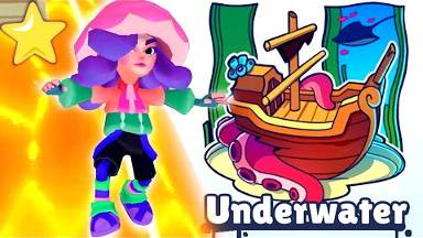 Subway Surfers. Electra, Underwater