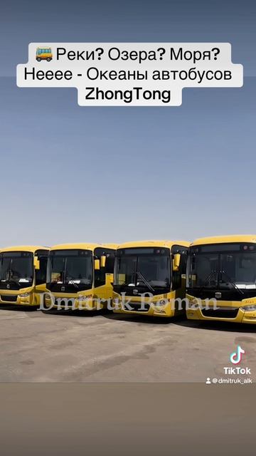 🚌 Реки? Озера? Моря? Нееее - Океаны автобусов ZhongTong