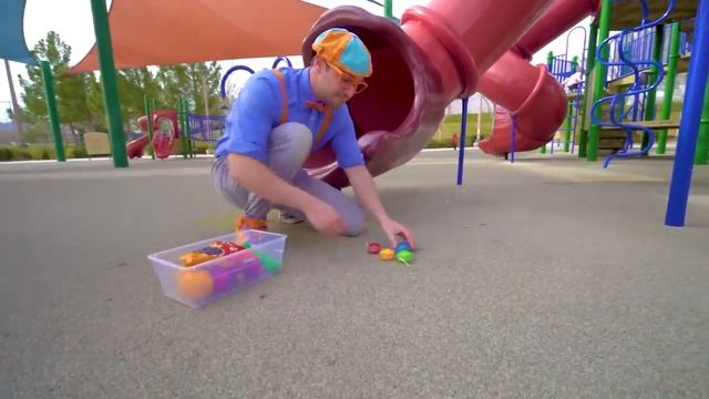 Блиппи (Blippi) - Учим цвета и цифры на пляже   Изучай этот мир вместе с Блиппи   Blippi Russian
