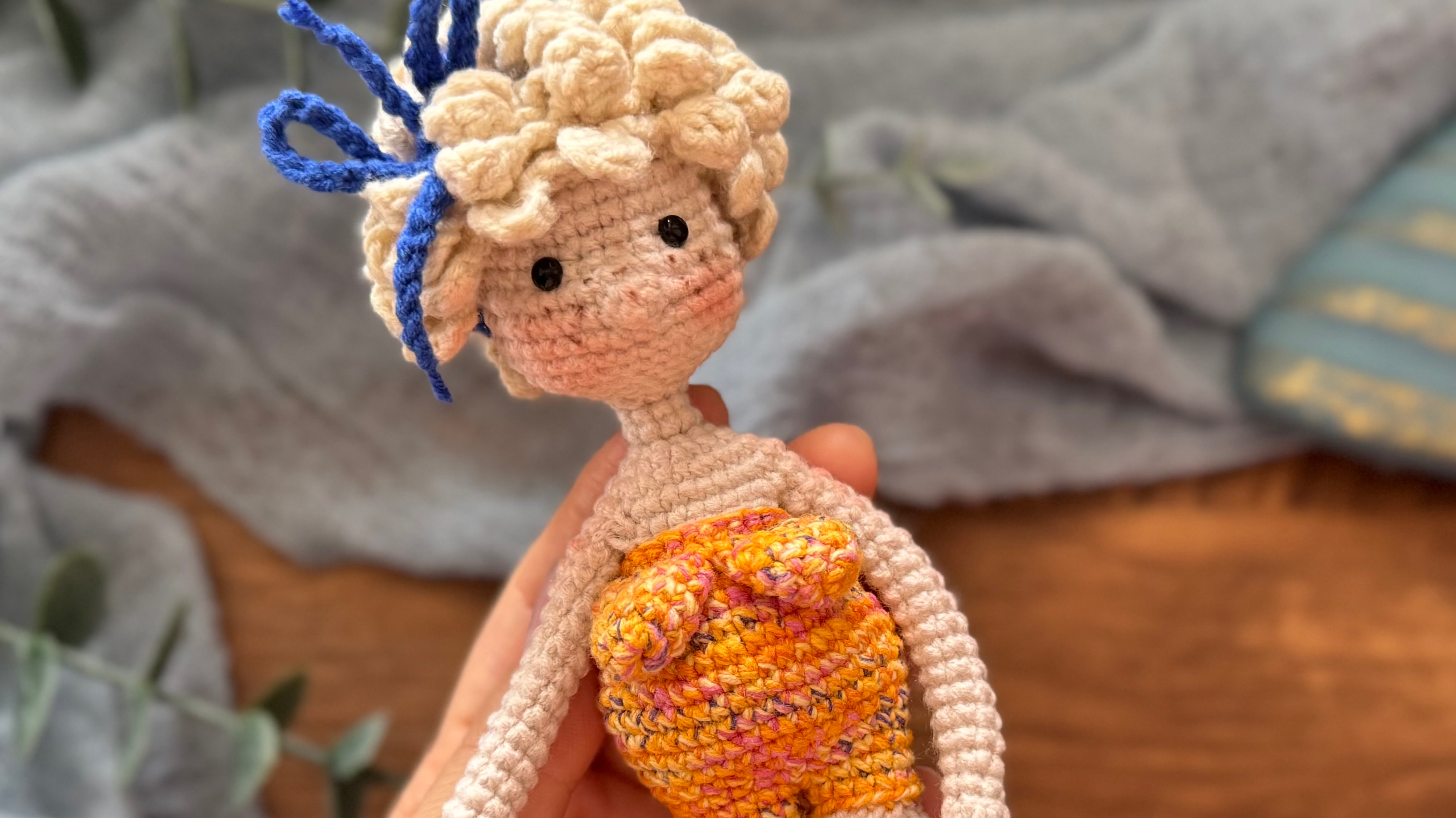 Марафон #кукольных_дел_мастер3 Отчет 4 Участник 12 Готовых работ -1 куколка