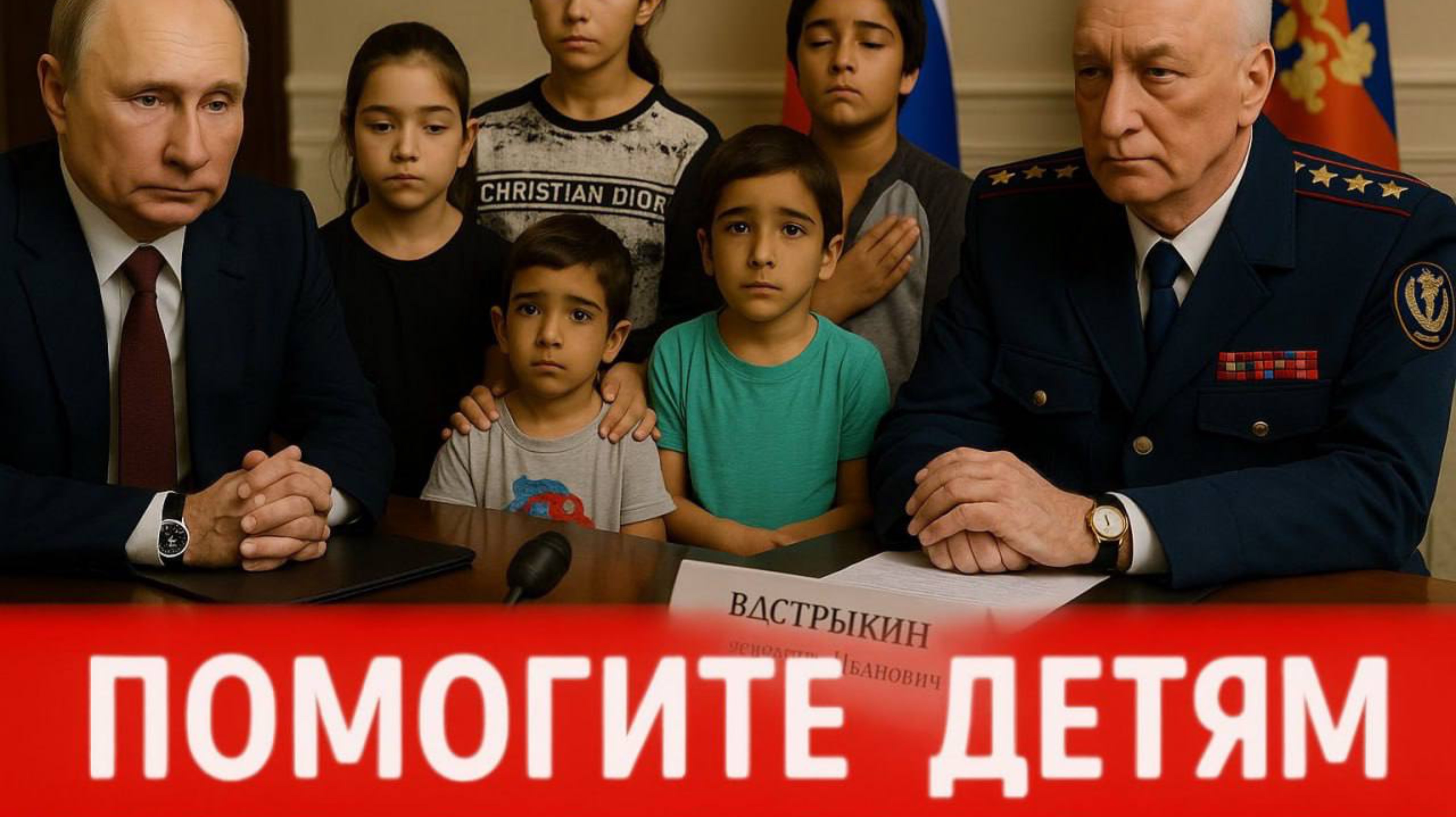 Обращение детей к президенту Путину Владимиру Владимировичу