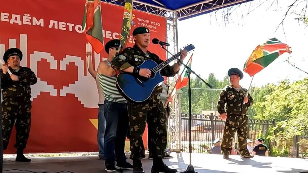 Борис Платонов. День Пограничника в Чебоксарах