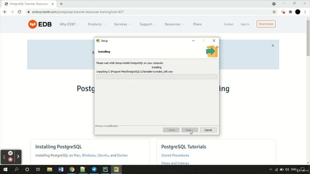 002. Настройка Postgres. Создание базы данных и пользователя.