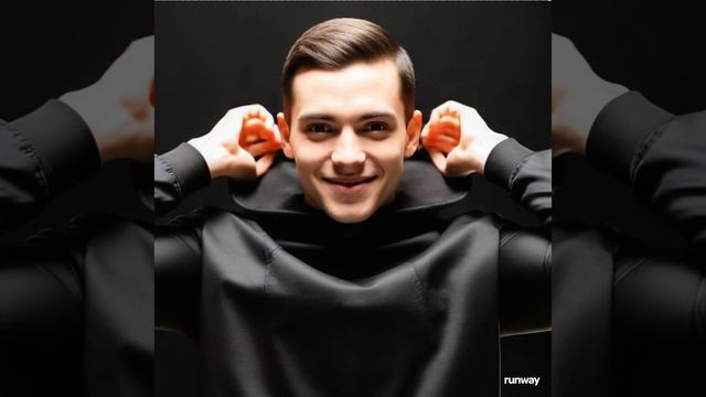 Gen-4 Turbo takes off mask, takes off hood, handsome, smiles, apologizes