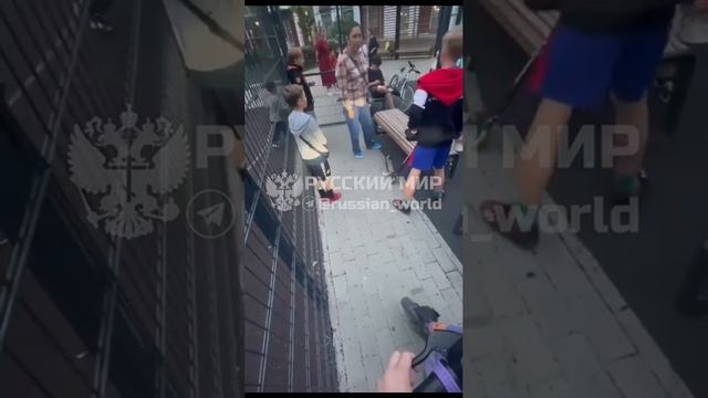 Мигрантка ударила чужого русского ребёнка в Новой Москве. Жк "Новые Ватутинки" !!!