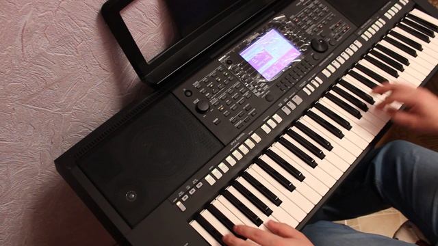 _“Эхо любви_“ на Yamaha PSR S750.