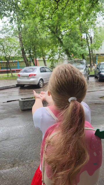 Первый летний дождь ☔️