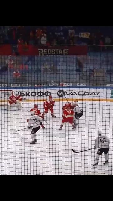 ГОЛ Максим Шабанов Куньлунь v Трактор 2-5 КХЛ 2023-24#shorts