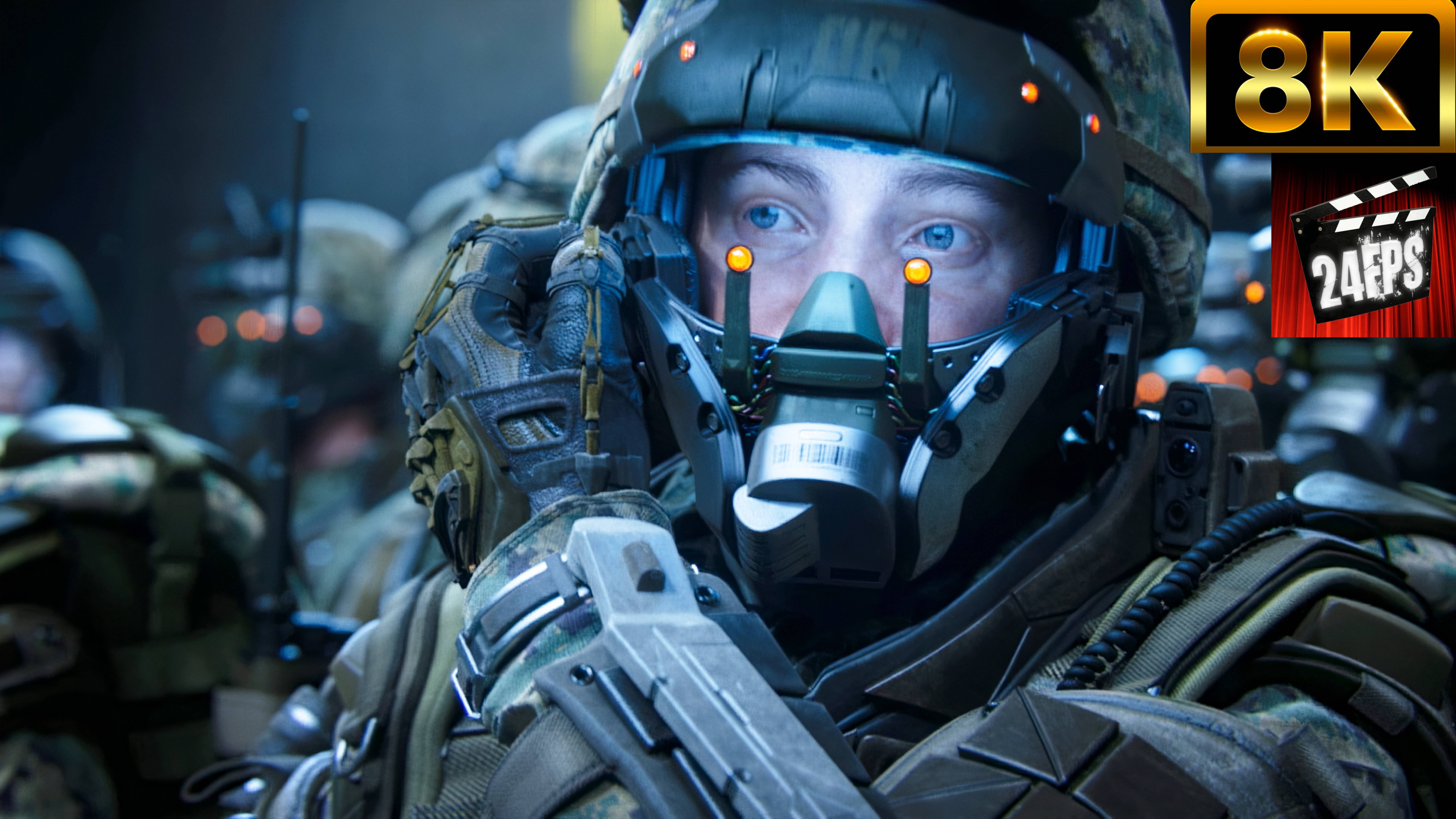 Call of Duty: Advanced Warfare - Intro Cinematic (Remastered CGI 8K)