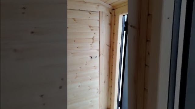 Баня брусовая 8х2.3м Люкс