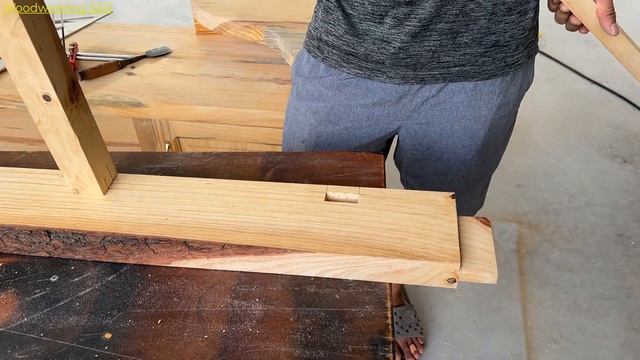 Big Woodworking Project Ideas // How To Build A Heavy Duty Workbench With Ironwood Top