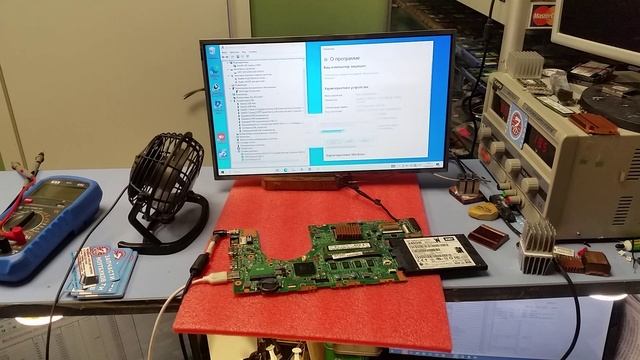 Матплата Asus S400CA заказ 19041- контрольный запуск.
