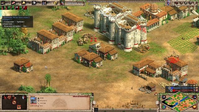 ЭПИЧНАЯ БИТВА В AGE OF EMPIRES 2