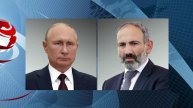 Сотрудничество России и Армении обсудили по телефону Владимир Путин и Никол Пашинян