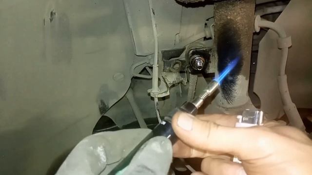 Замена стоек стабилизатора.