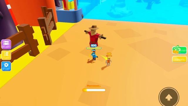 НАКАЧАЛ СЕБЕ СУПЕР СИЛУ И РАЗРУШИЛ РОБЛОКС!!!Punch training sim