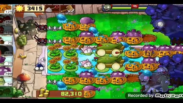 продолжаю проходить Выживание бесконечно в игре Plants vs