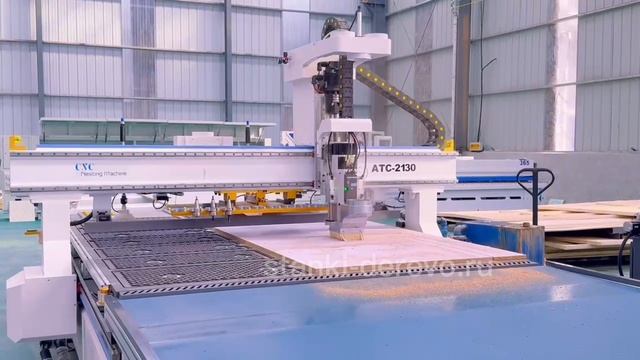 Станок нестинг с ЧПУ PLANEX NESTING LINE ATC-2130 - это линия нестинг для раскроя ЛДСП, фанеры, МДФ