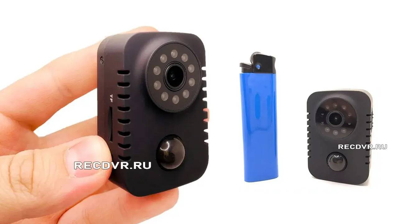 Скрытая видеокамера TapCam mv-21 с ночной подсветкой и датчиком движения