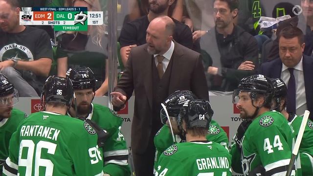 Stars' Jake Oettinger Pulled After Allowing Two Early Goals vs. Oilers