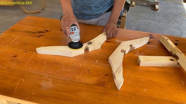 Woodworking Skills // How To Build A Coffee Table Modern 3D Model