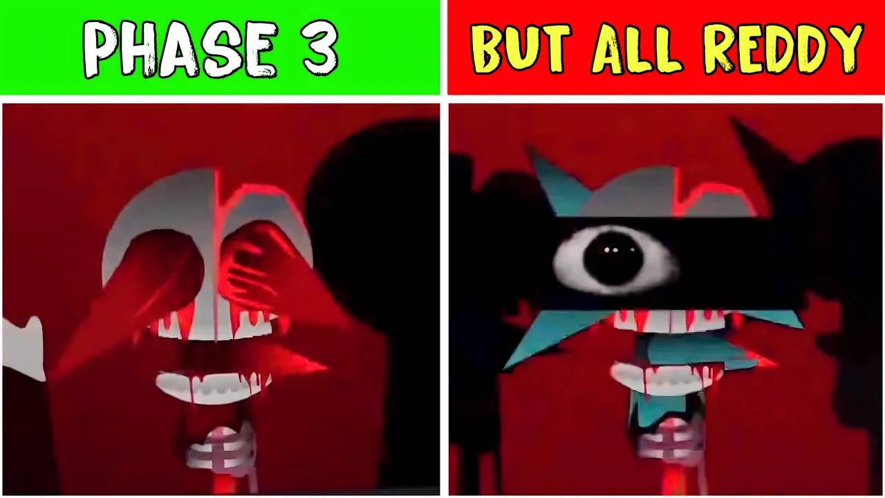 Incredibox Sprunki_Невероятный Бокс Появился В 3-й фазе, Но Все Стали Похожи На Рэдди