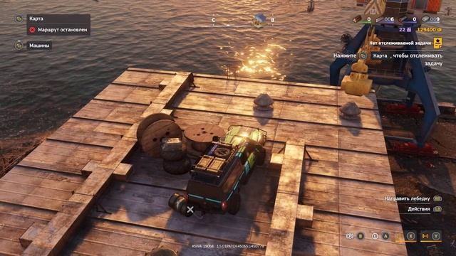 Бочки с эмблемой Warhammer 40k на карте «Глубина» в RoadCraft