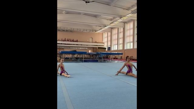 ЖП 1 юношеский,  Бессонова Мария - Горбунова Елизавета, Комбинированное упражнение, 2 день
