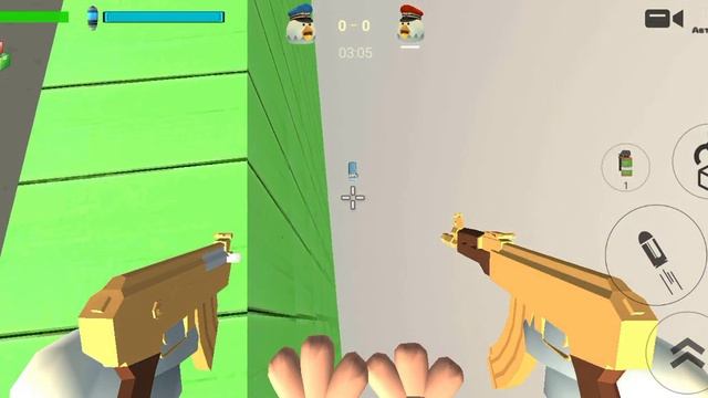 😱вышло обновление приватный сервер Chicken Gun 1.5.2 он нече