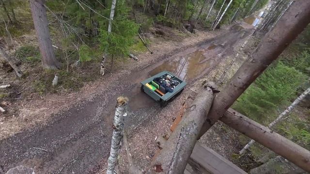 Полевые испытания вездехода АГ-23!